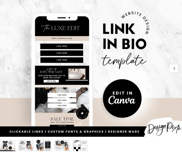 Site internet sport canva